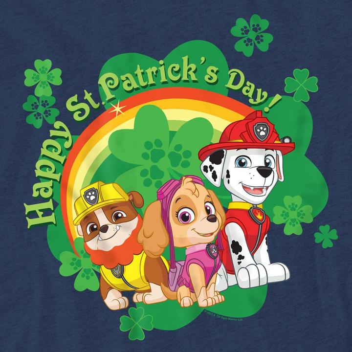 Actual product image Paw Patrol Unisex Adult Team St Patricks Day T-Shirt (XL)