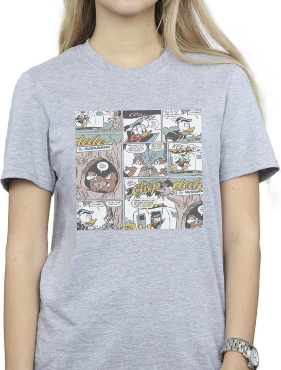 Image du produit Disney - T-shirt CHIP 'N DALE COMIC - Femme (XL)