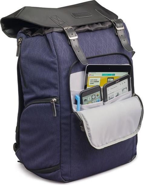 Image du produit Cullmann BRISTOL DayPack 600+ bleu foncé, sac à dos pour appareil photo (Sac à bandoulière pour appareil photo)