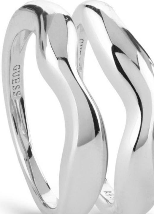 Produktbild Guess 8MM FLUID DOUBLE RING Ring (54, 925 Silber)