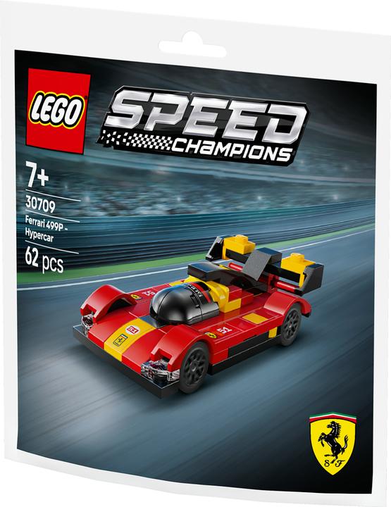Productafbeelding LEGO Ferrari 499P Supersportwagen (30709, LEGO Snelheidskampioenen)