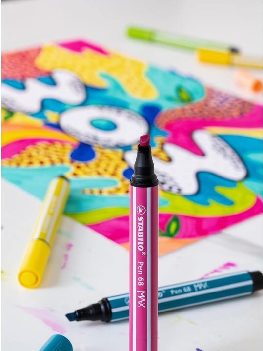 Produktbild STABILO Pen 68 MAX (Smaragdgrün, 5 x)