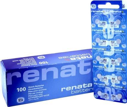 Actual product image Renata 364 / SR621SW (10 pcs., SR60, 19 mAh)