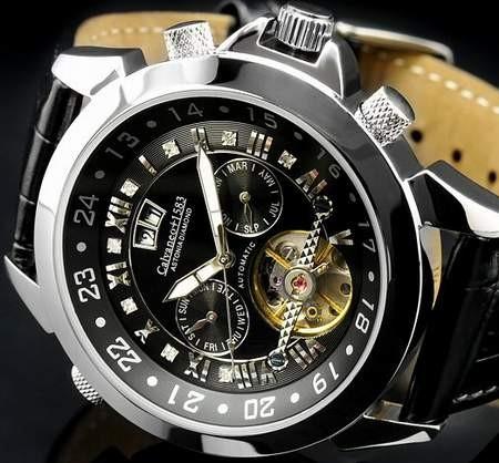 Produktbild Calvaneo 1583 Astonia Diamond Steel Black Automatik (Uhr mit Schmuckstein, 44 mm)