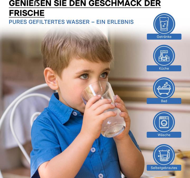 Image du produit Naturewater Osmose inverse 4 G Réservoir à Eau 15,14 l
