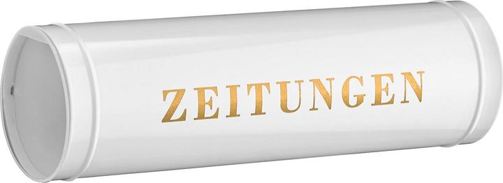 Image du produit Burg Wächter Porte-journaux 800 largeur 400 mm blanc acier