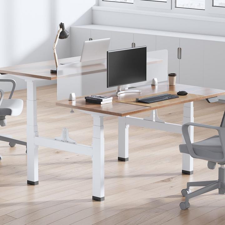 Image du produit Ergo Office Bureau Double à Hauteur Réglable électriquement Er-404w