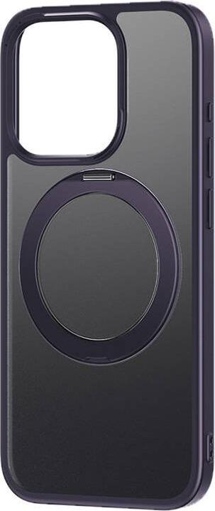 Produktbild Baseus Phone Case with Stand SkyRing 360° for iP 14 Pro +tempered-glass and cleaning kit (purple) (Apple iPhone 14 Pro)