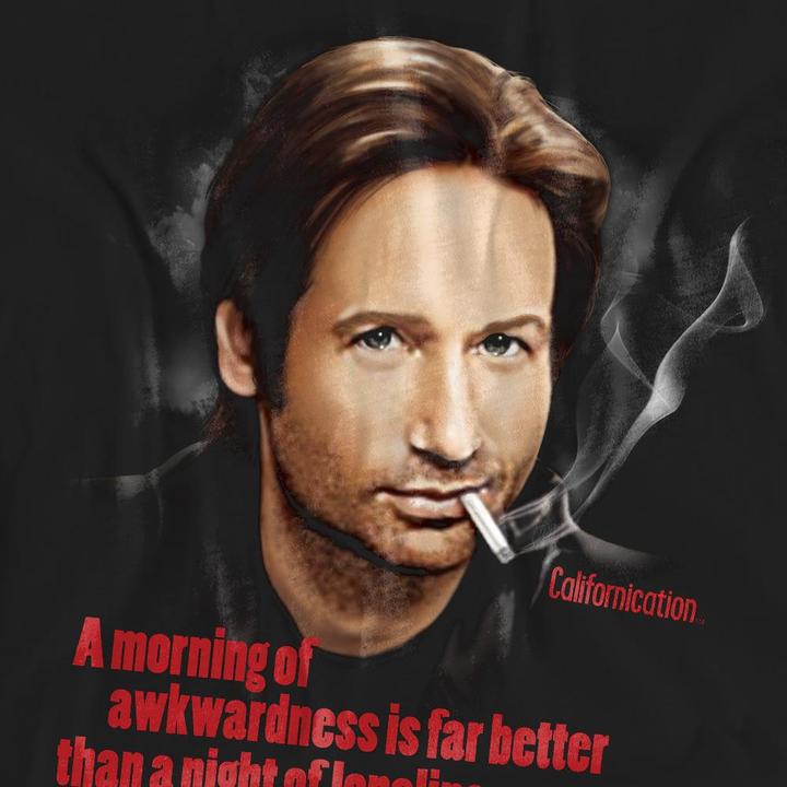 Actual product image Californication Unisex Adult Morning Night T-Shirt (L)