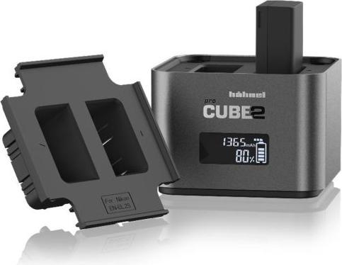 Actual product image Hähnel ProCUBE 2 plate for Nikon EN-EL25 battery camera charger
