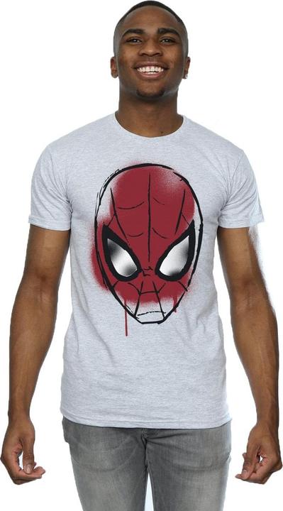 Produktbild SpiderMan Face Sketch TShirt (L)