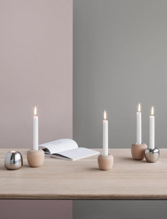 Produktbild Stelton Ora Steel Kerzenständer (Ø 7.5 x 7 cm)