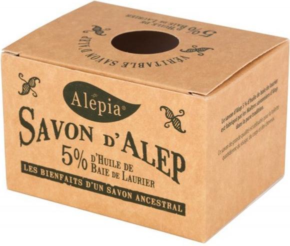 Produktbild Alepia Aleppo -Seife im Knöchel mit Buchtöl 5 % 190 g - (Seifenlotion)