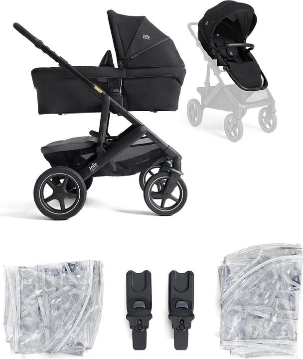 Produktbild Joie Kinderwagen Vinca inklusive Babywanne Ramble XL Eclipse
