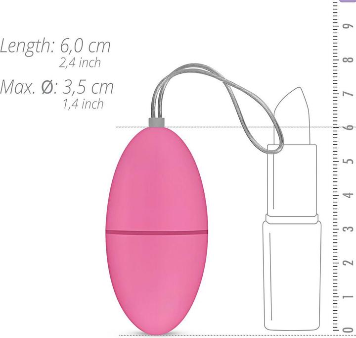 Actual product image Easytoys Vibrating bullet