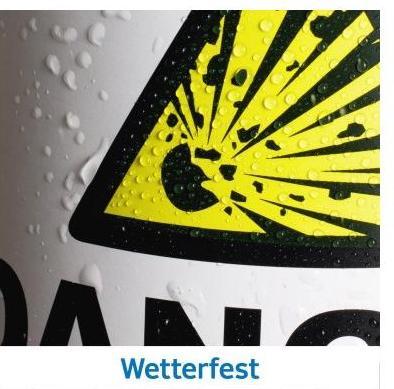 Produktbild HERMA Wetterfeste Inkjet Versandetiketten A4