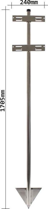 Produktbild Rottner Edelstahl Briefkastenständer Inox
