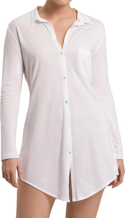 Produktbild Hanro Cotton Deluxe Nachthemd - 90 cm lang - Langarm (L)