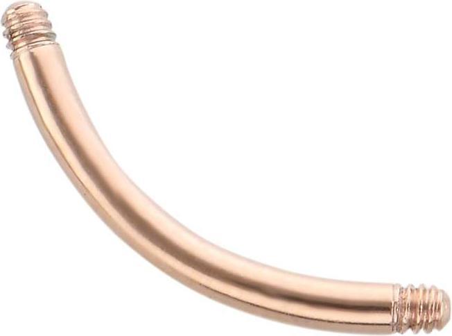 Produktbild Bijouteria Piercingstab (PVD Beschichtung (goldfarbig), Chirurgenstahl 316L)