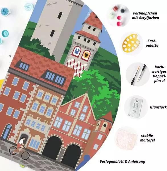 Image du produit Ravensburger CreArt - Peinture par numéros Colorful Ravensburg