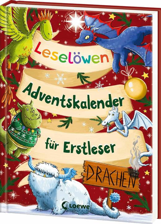 Produktbild Loewe Leselöwen-Adventskalender für Erstleser - Drachen