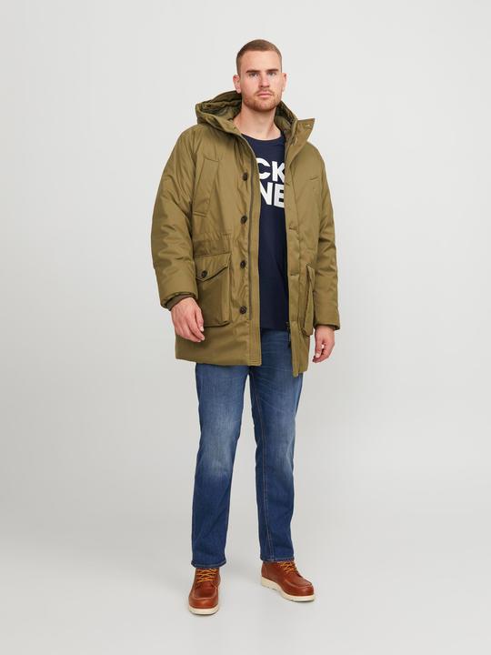 Actual product image Jack & Jones Logo print plus size t-shirt (8XL)