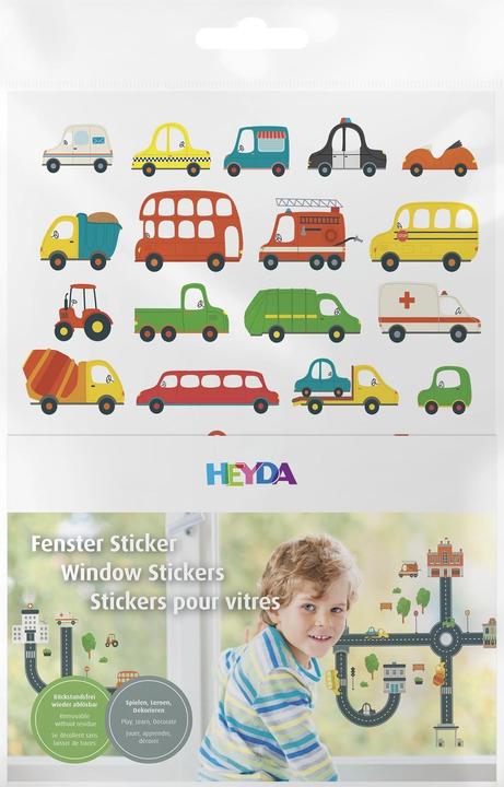 Produktbild Heyda Bastelset Fahrzeuge 3 Bogen, A4