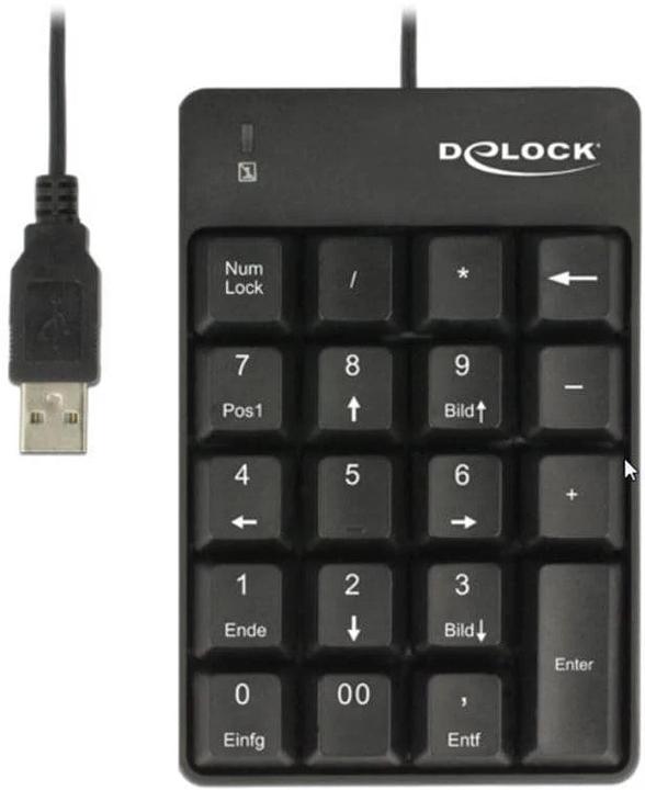 Image du produit Delock 12481 (Pavé numérique, Filaire)