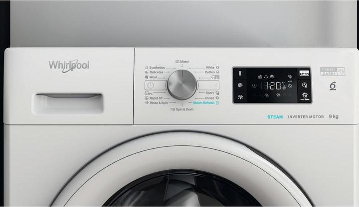 Immagine prodotto Whirlpool FFB 9458 WV EE (9 kg, A sinistra, Spina UE)