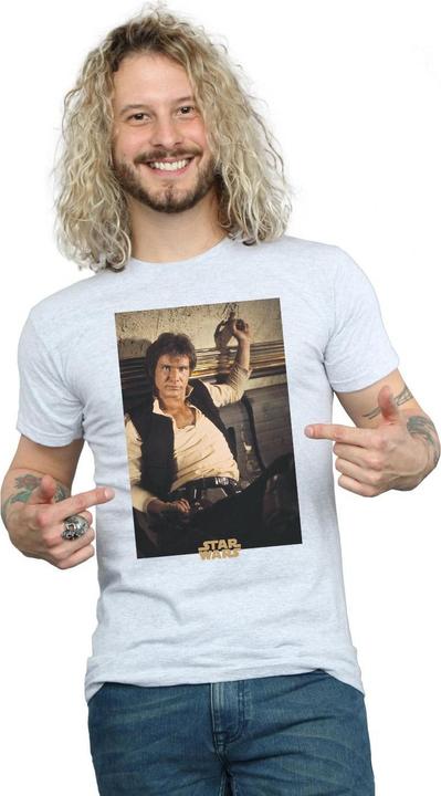 Immagine prodotto Star Wars Han Solo Mos Eisley Maglietta Uomo (XXL)