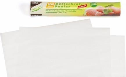 Image du produit Papstar Papier à sandwich, (l)250 x (L)300 mm, blanc (100 x)