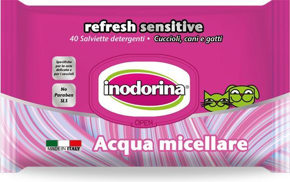 Produktbild Inodorina Refresh Sensitive (Reinigungstücher)