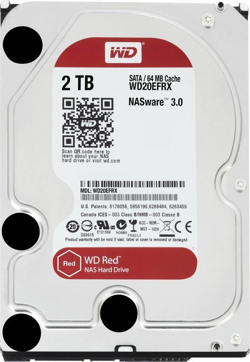 Actual product image WD Red 2TB 24x7 Refurbished (2 TB)