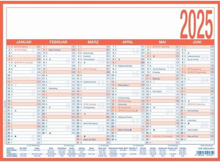 Work diary (A4, Hardcover, German)