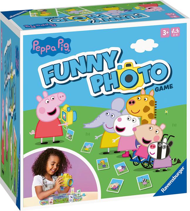 Produktbild Ravensburger Peppa Pig Funny Photo Game (Deutsch, Spanisch, Französisch, Italienisch, Isländisch, Portugiesisch, Englisch)