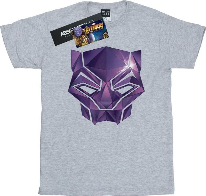 Avengers Infinity War Black Panther Geometrisches TShirt