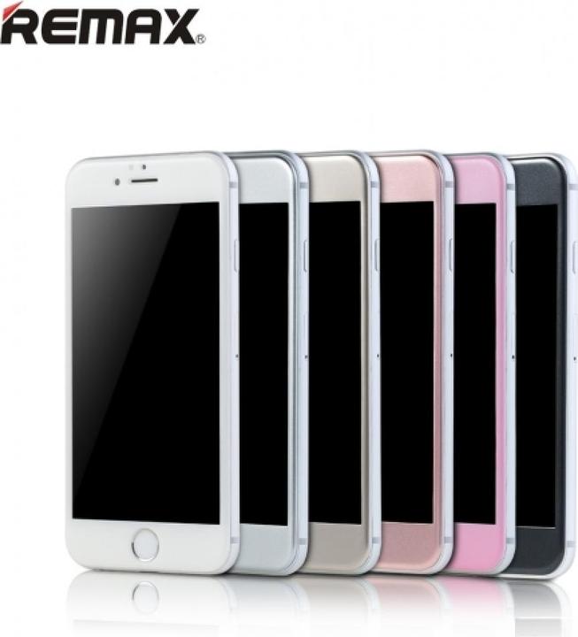Produktbild Remax iVisor Tempered iPhone 6/6S Plus Panzerglas mit Alu Rahmen (1 Stück, Apple iPhone 6s Plus, Apple iPhone 6)