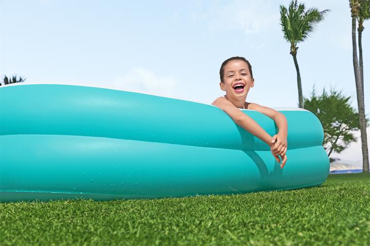 Actual product image Bestway Sippin' Summer™ Inflatable Family Pool with Removable Center Console 2.18 m x 2.18 m x 48 cm