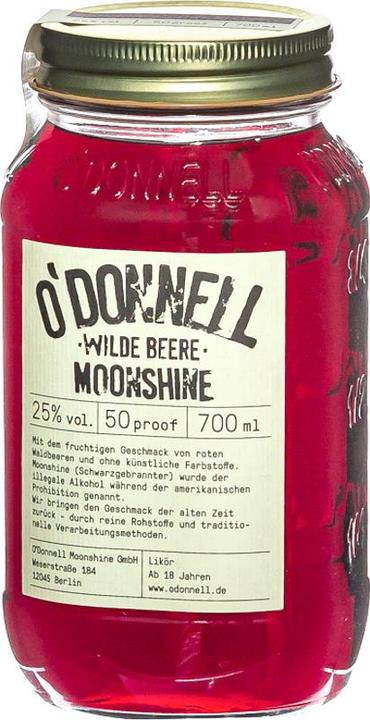 Actual product image O'Donnell Moonshine Moonshine Wild Berry Liqueur