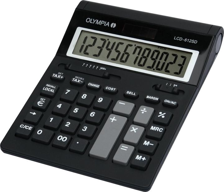 Olympia LCD 612 Sd (Solar cells, Batteries)