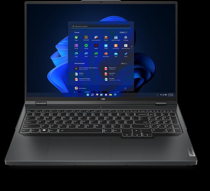 Lenovo Legion Pro 5 16ARX8 (16", AMD Ryzen 7 7745HX, 32 GB, 1000 GB, DE)
