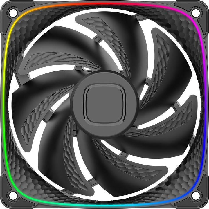 Produktbild Geometric Future Squama 2503B RGB Lüfter - 120 mm, schwarz (120 mm, 1 x)