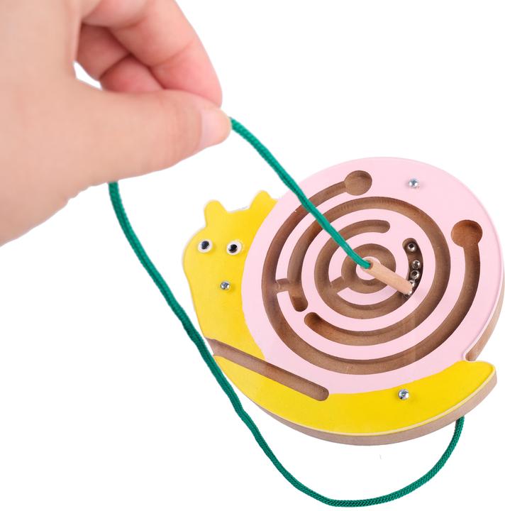 Actual product image Intellectiki Magnetic Labyrinth Snail