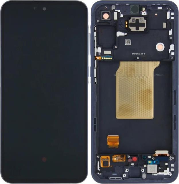 Produktbild Samsung Display + Rahmen SM-A556 Galaxy A55 schwarz/marine GH82-34308A (Display, Galaxy A55)