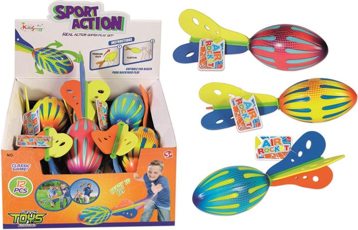 Actual product image Rs Toys Missile Air Rocket 3 Colouri Ass.