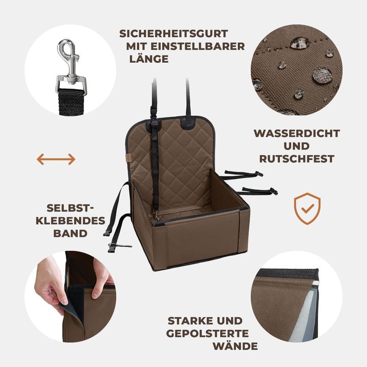 Produktbild Wuglo Hundeautositz (Katze, Hund, Faltbar)