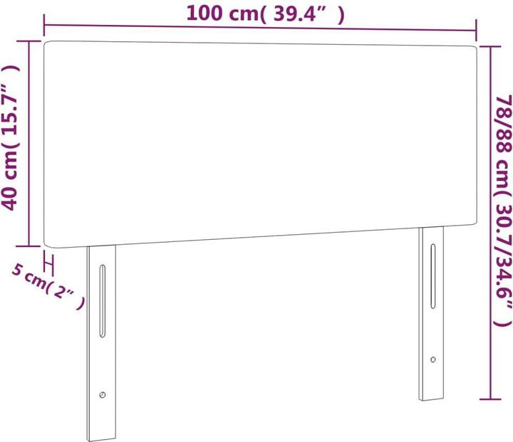 Immagine prodotto VidaXL Conni (100 x 5 x 88 cm)