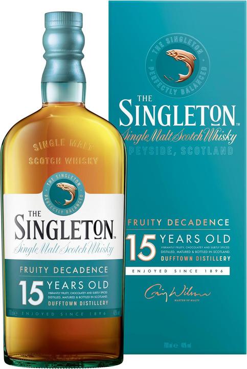 Actual product image Singleton of Dufftown 15Y (Single Malt, Scotch whisky, 1 x 70 cl)