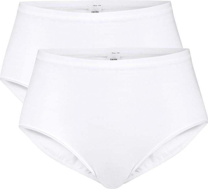Calida Slip Casual Bequem sitzend Natural Comfort High Waist (48, 49, 50, 2er Pack)