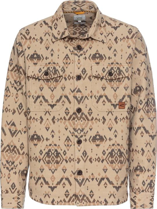 Camel Active Overshirt mit Jacquard-Muster